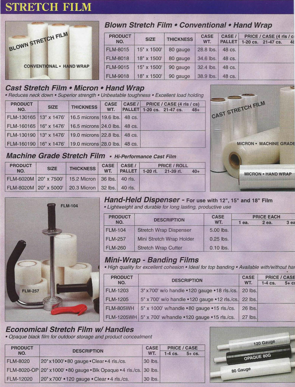 D&L Packaging Supplies, Inc. Brochure