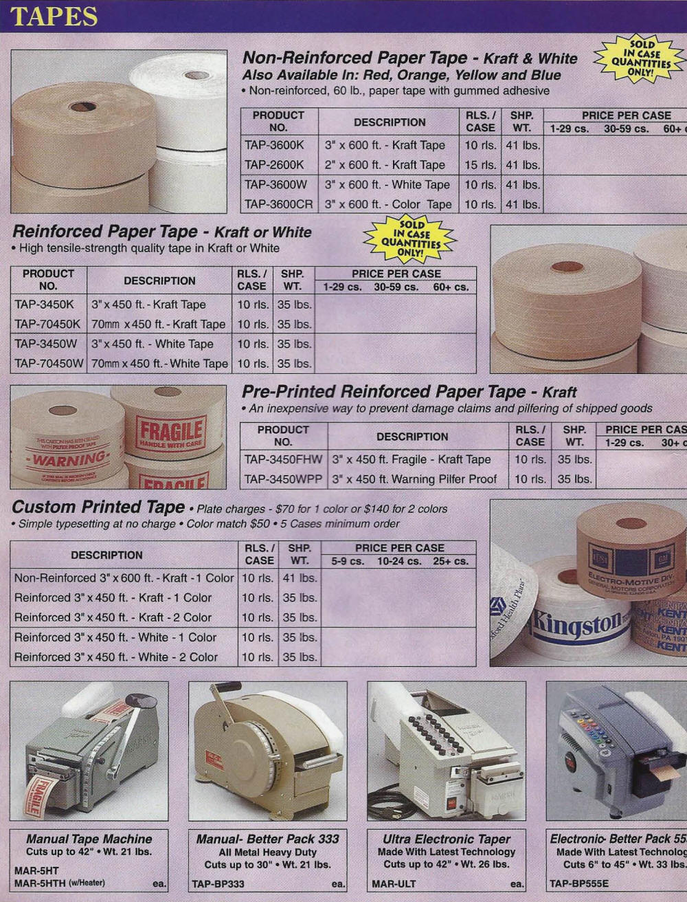 D&L Packaging Supplies, Inc. Brochure