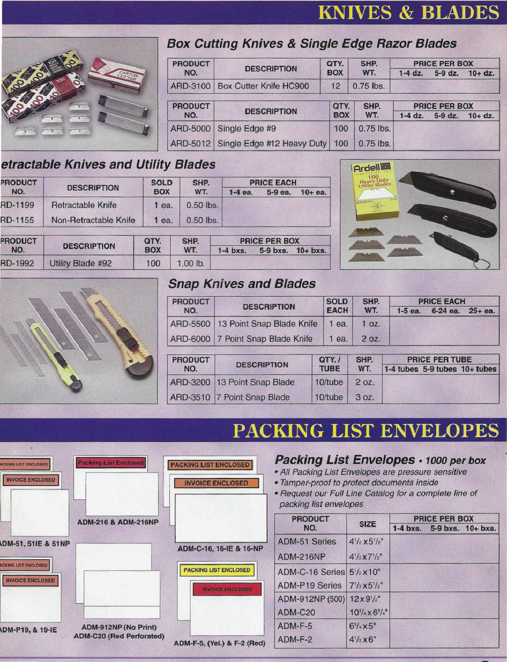D&L Packaging Supplies, Inc. Brochure