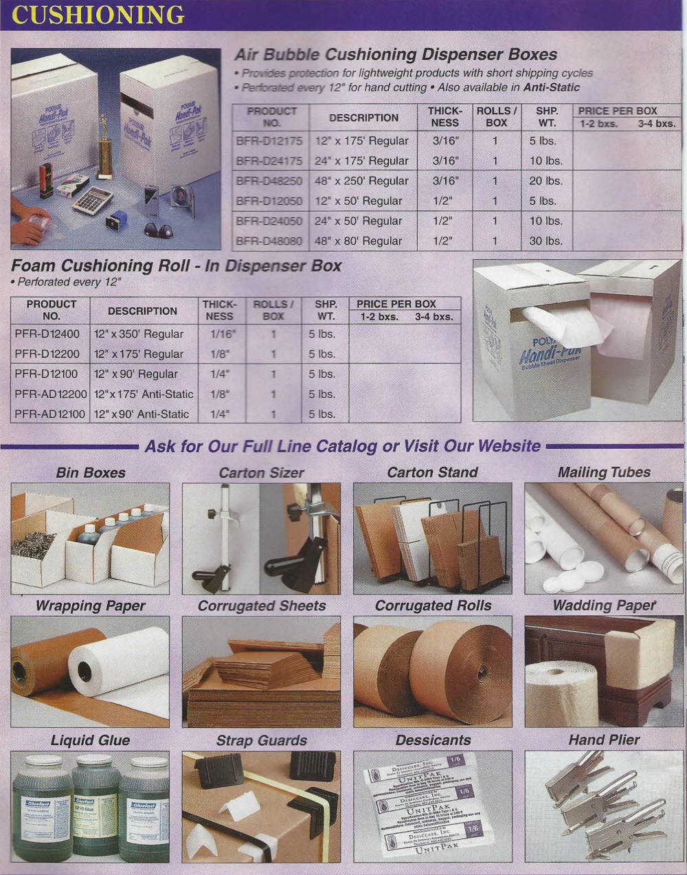 D&L Packaging Supplies, Inc. Brochure